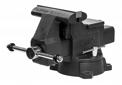 Тиски слесарные STALEX &amp;quot;Кайман&amp;quot; 165х150 мм